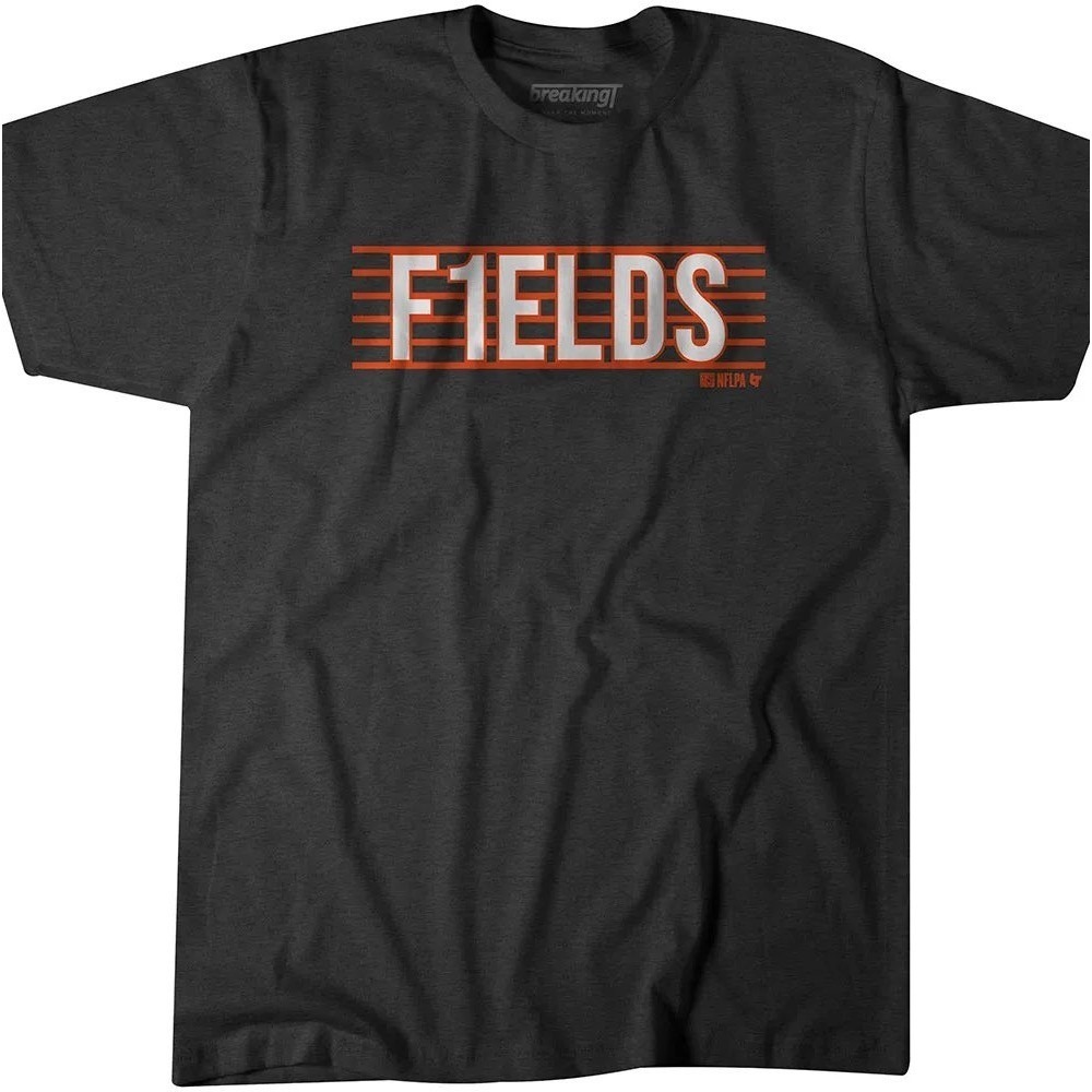 Justin Fields #1‎ Chicago Bears NFL Football T Shirt Men's Extra Large NWT